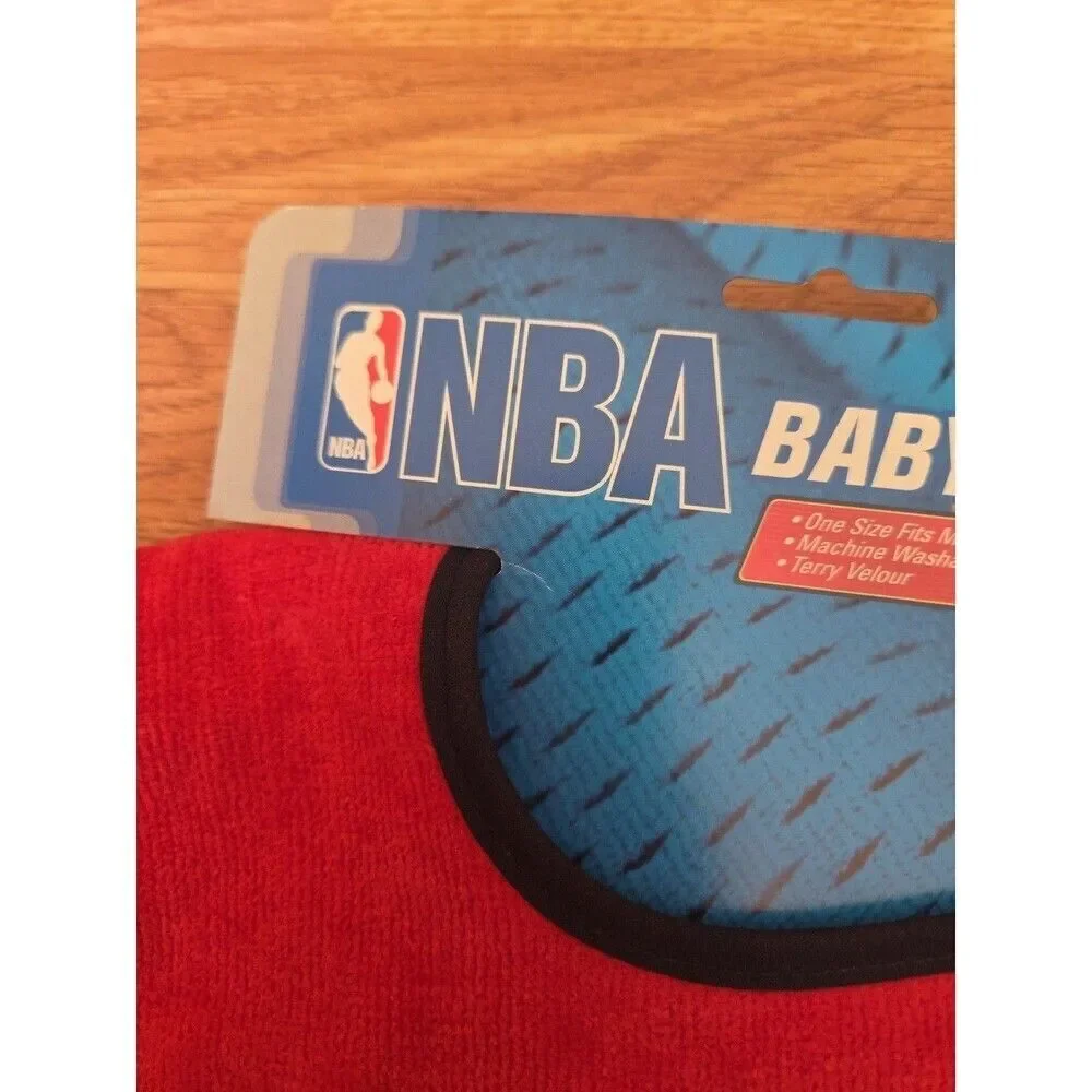 NBA Miami Heat All Pro Baby Bib NEW Basketball Infant Cotton Terrycloth Washable